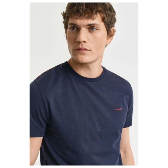 Gant Ανδρική κοντομάνικη μπλούζα Contrast Logo Tee